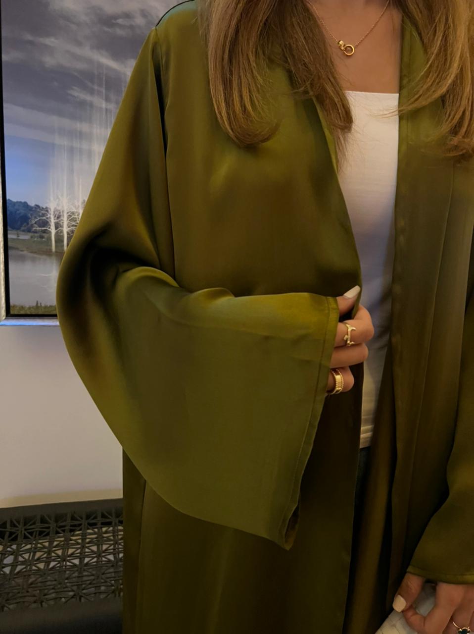 KHAKI ABAYA